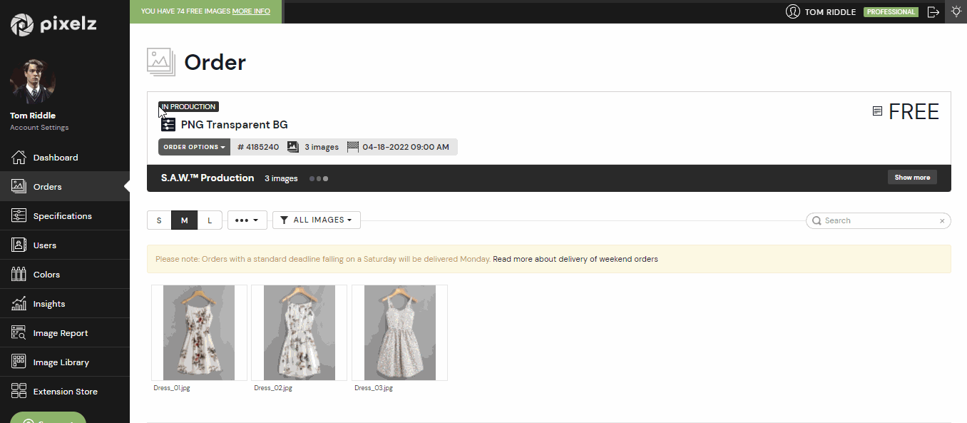 Expedite_via_SAW_panel.gif